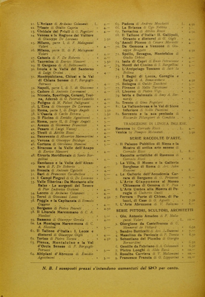pagina sinistra