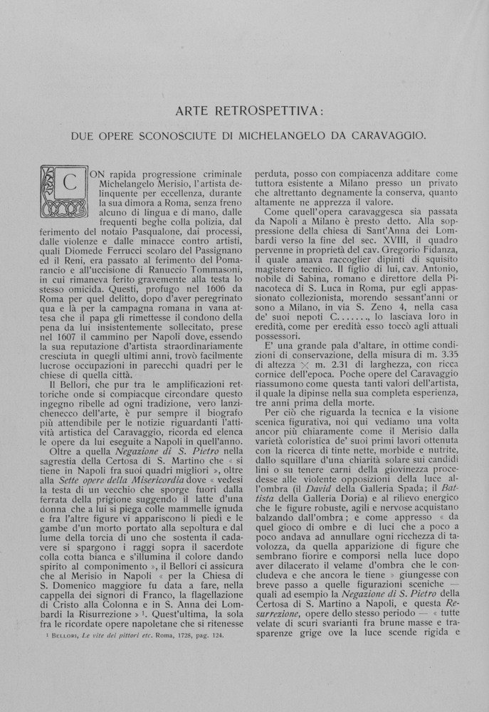 pagina sinistra
