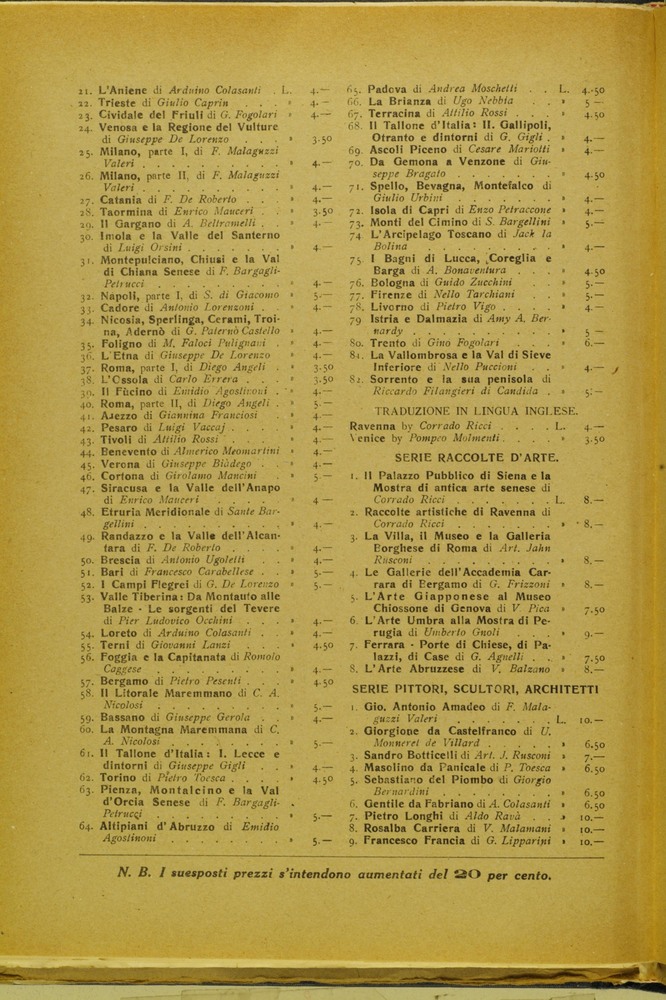 pagina sinistra