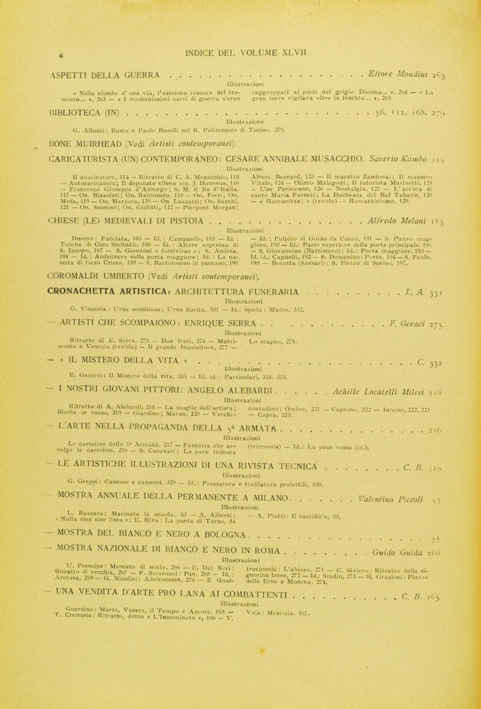 pagina sinistra