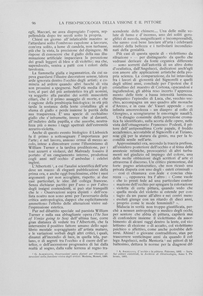 pagina sinistra