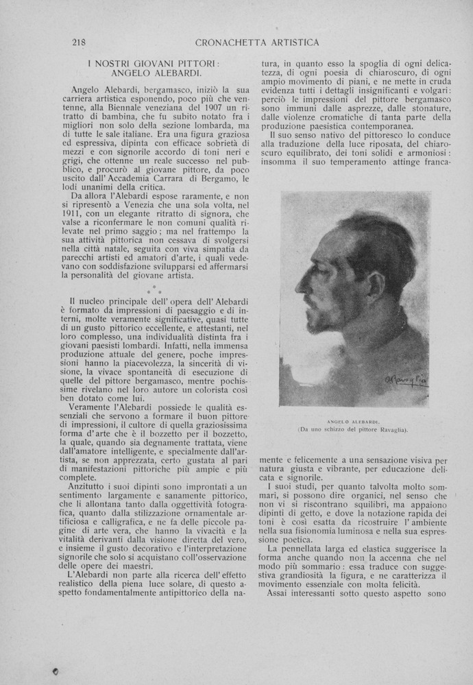 pagina sinistra