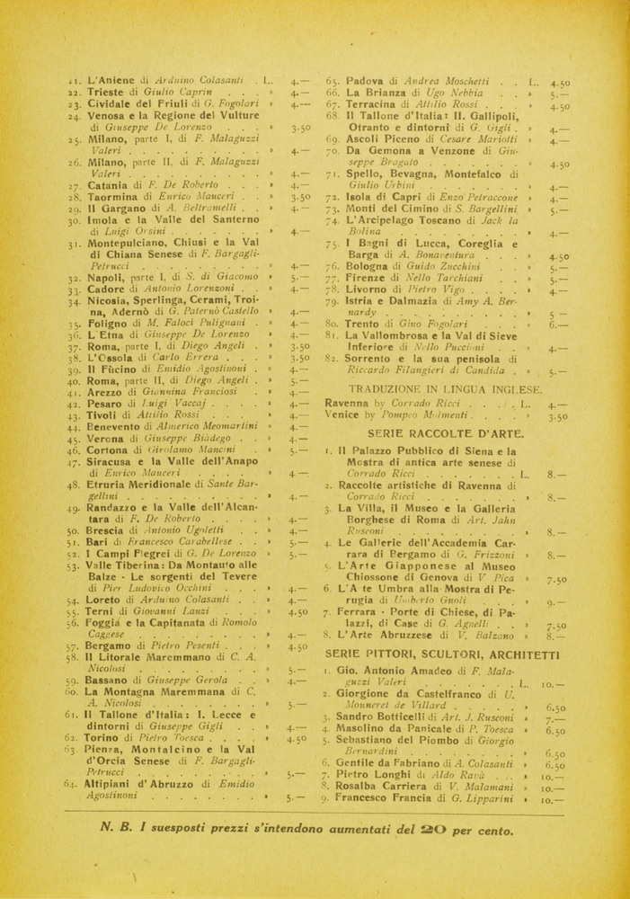 pagina sinistra