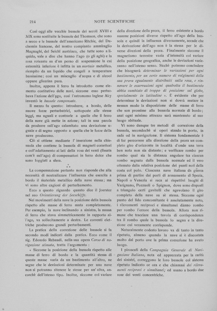 pagina sinistra