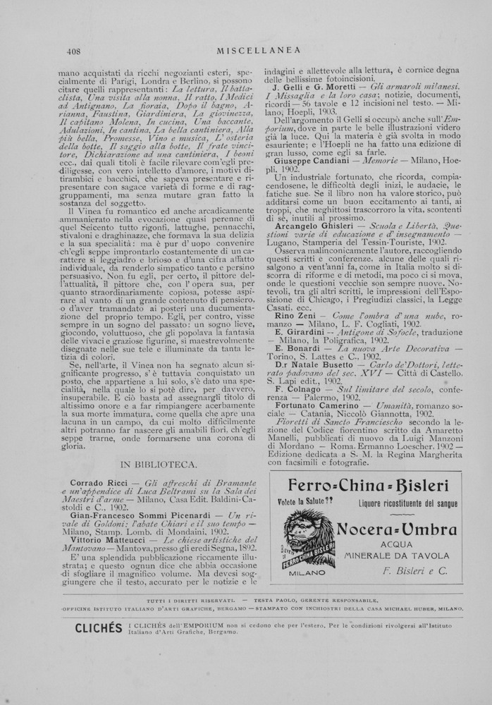 pagina sinistra