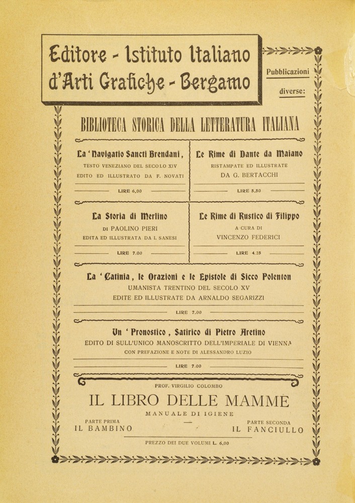 pagina sinistra