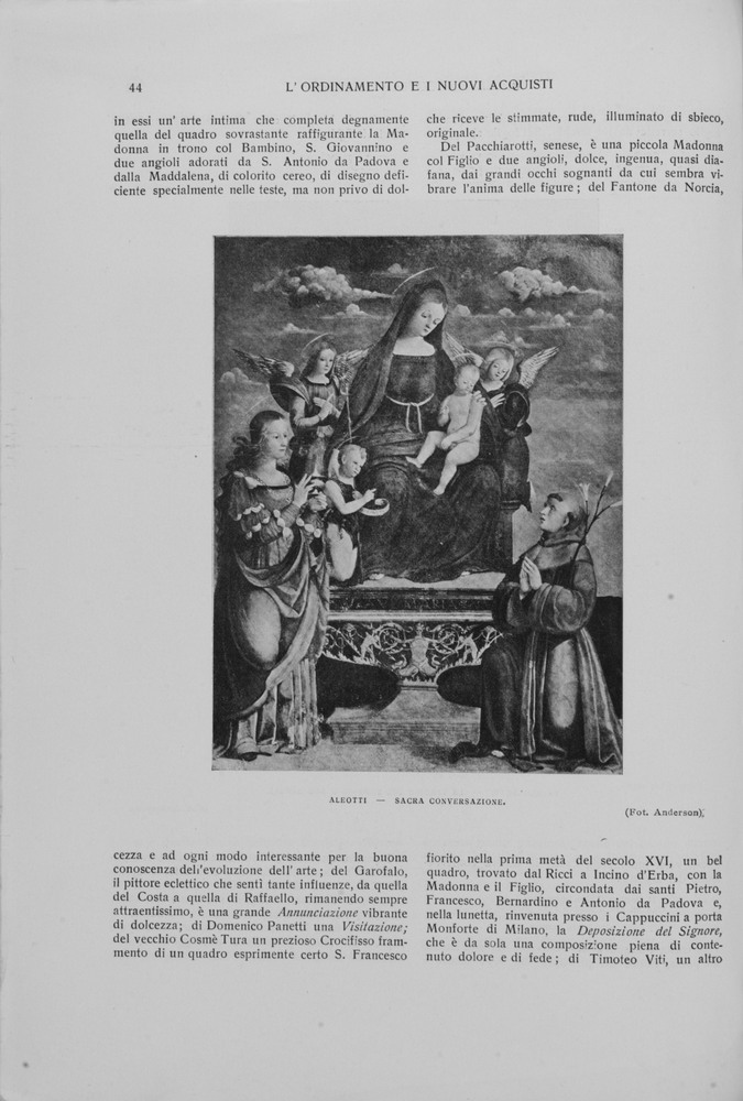 pagina sinistra