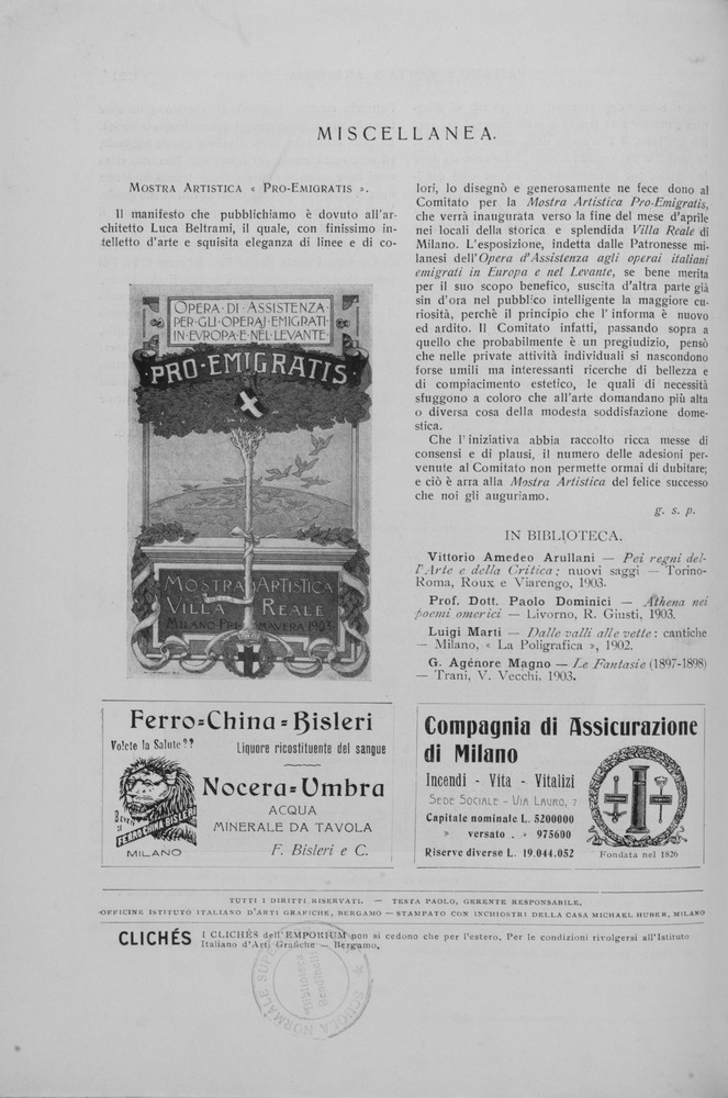 pagina sinistra