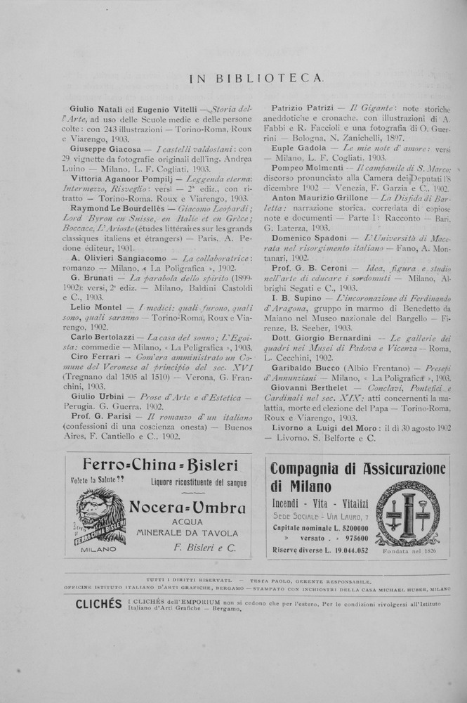 pagina sinistra