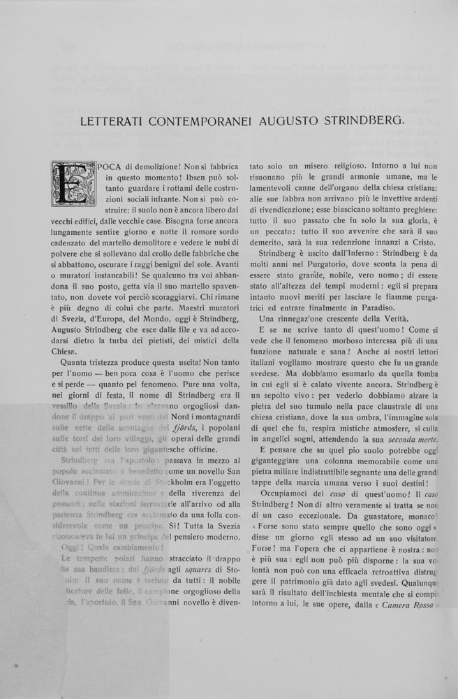 pagina sinistra