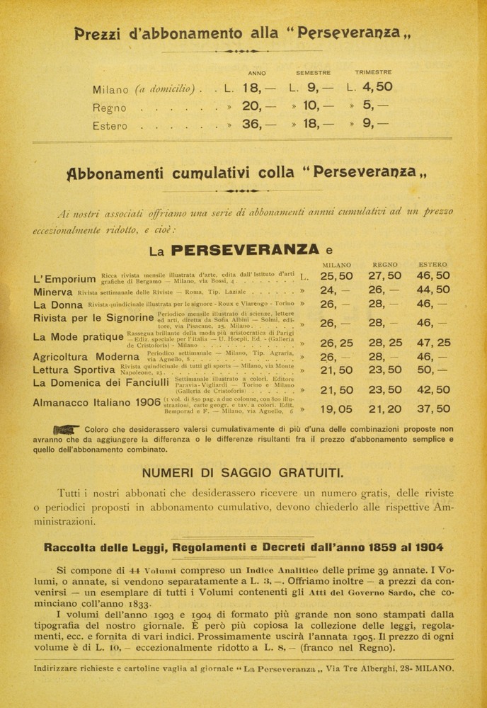 pagina sinistra