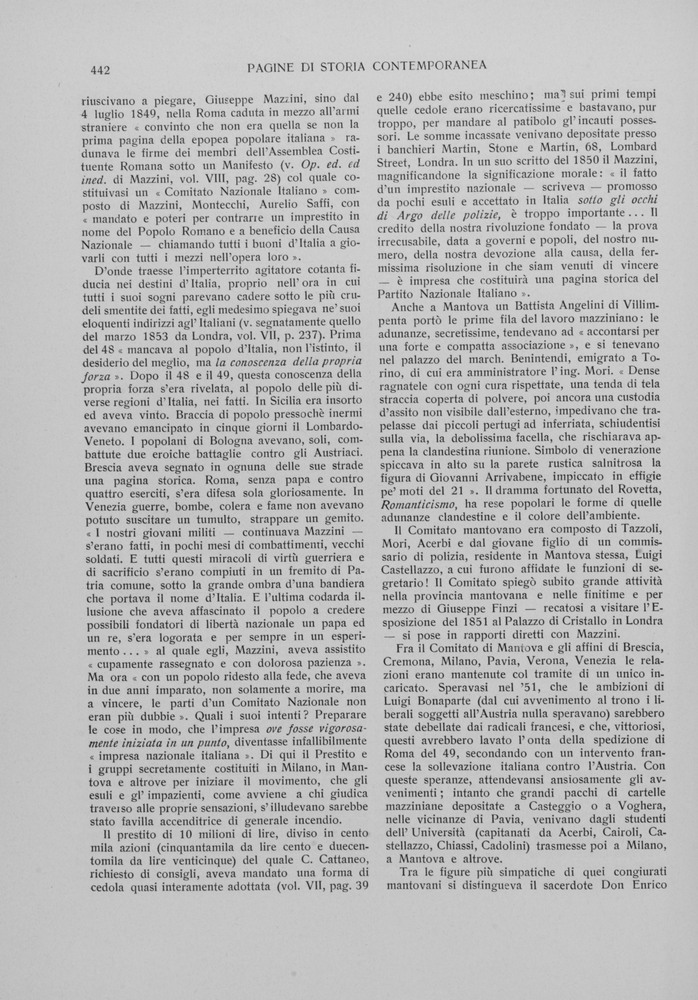 pagina sinistra