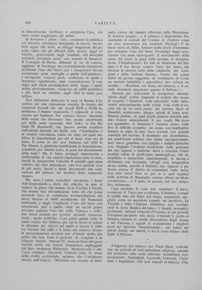 pagina sinistra