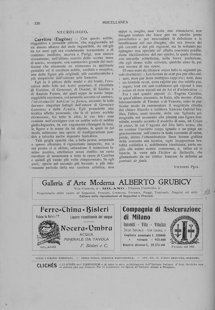 pagina sinistra