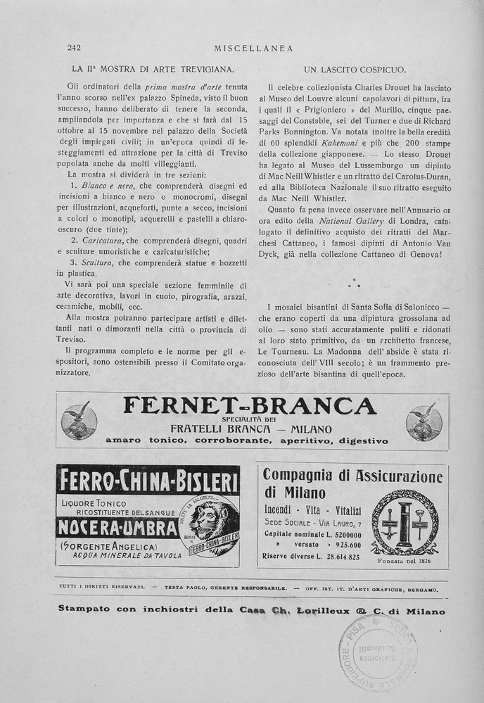 pagina sinistra