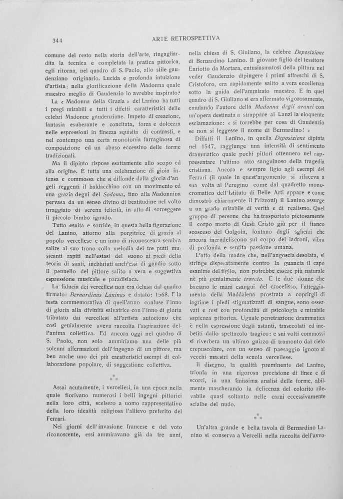 pagina sinistra
