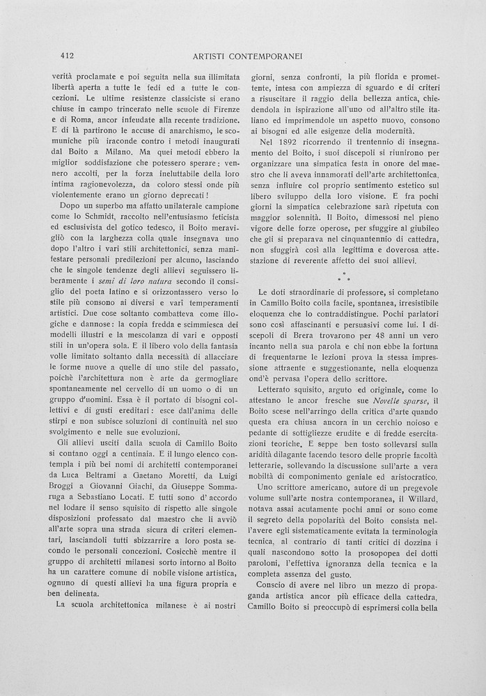 pagina sinistra