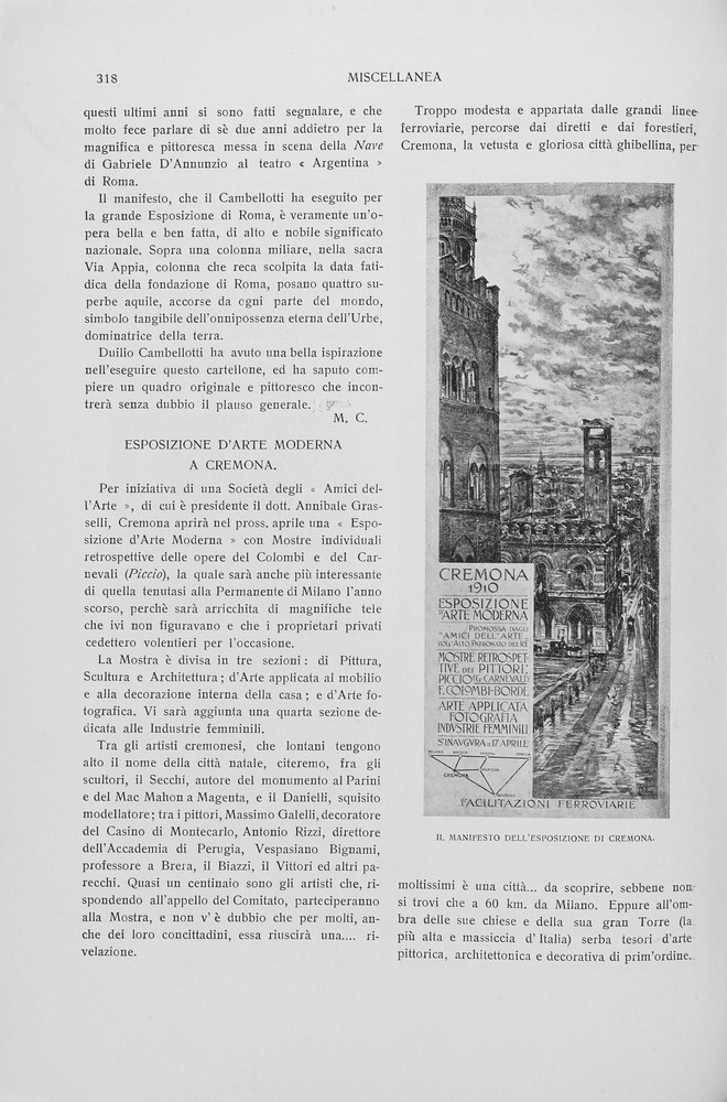 pagina sinistra