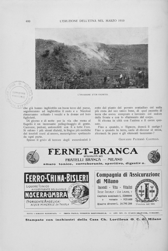 pagina sinistra