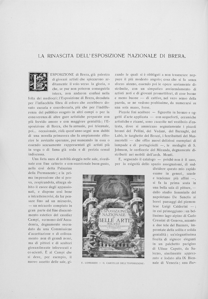 pagina sinistra