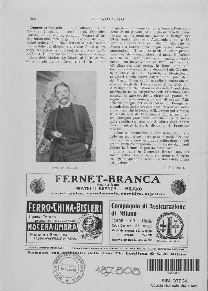 pagina sinistra