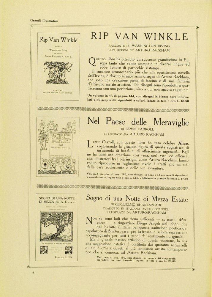 pagina sinistra
