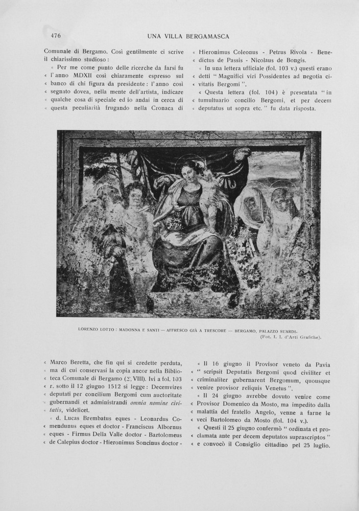 pagina sinistra