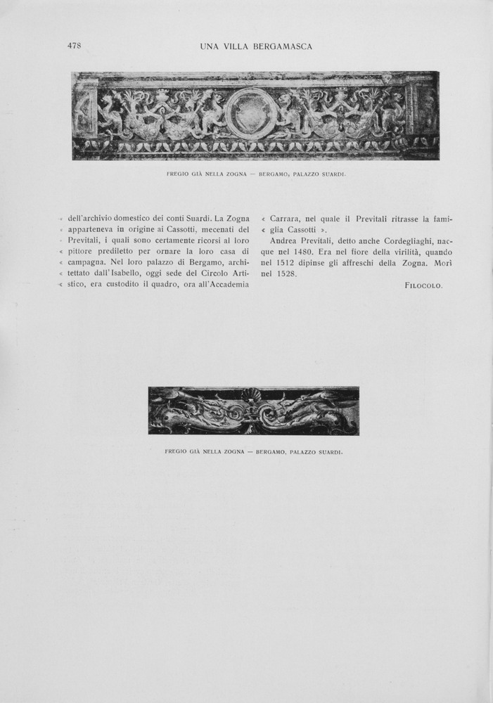 pagina sinistra